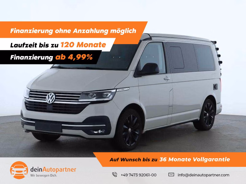 Volkswagen T6.1 California Ocean 4Motion STANDHZ/AHK/ACC/LEDER