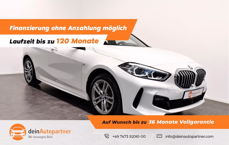 BMW 118i M Sport Leder Navi LED PDC Shadow-Line