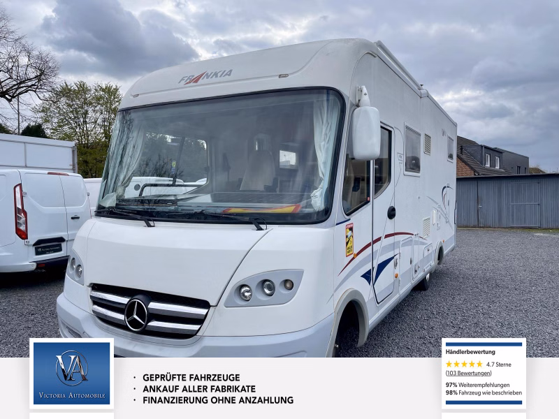 Mercedes-Benz Wohnmobil I 7400 BD Frankia Sprinter e  BD. Comfort Classe. 1 Hand MB 411/415/509/511/515 CDI