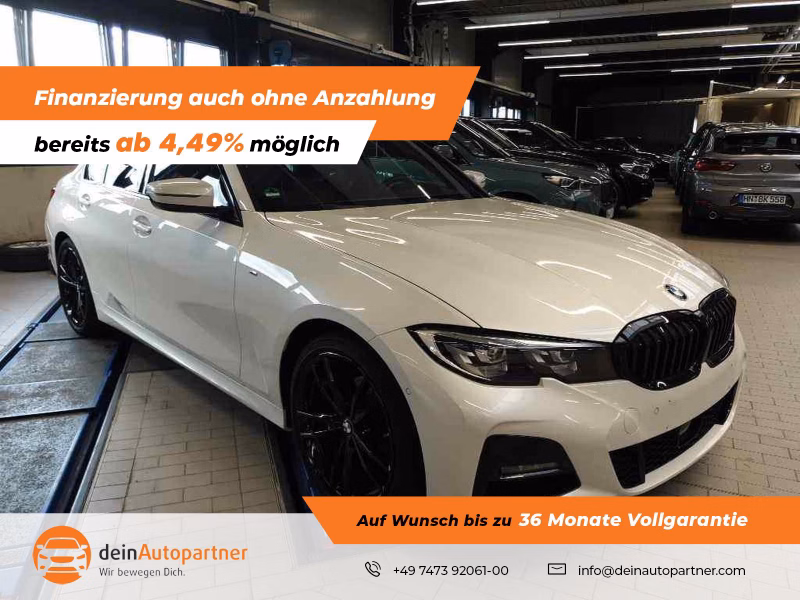 BMW 320d xDrive M Sport Limo Leder Navi AHK StandHzg. Rfk