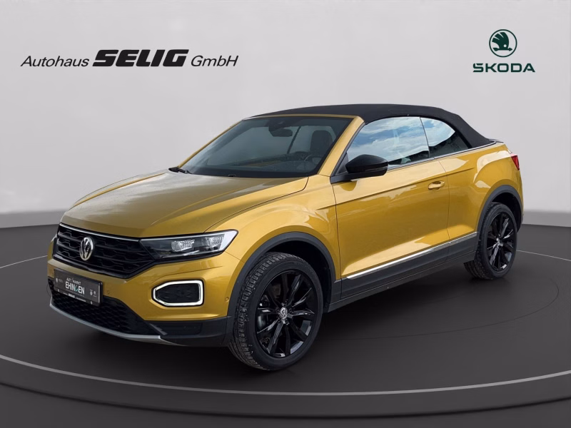 Volkswagen T-Roc Cabriolet Style 1.5 TSI 7-Gang DSG 150 PS,DCC,Leder,Navi,Kamera,Standheizung