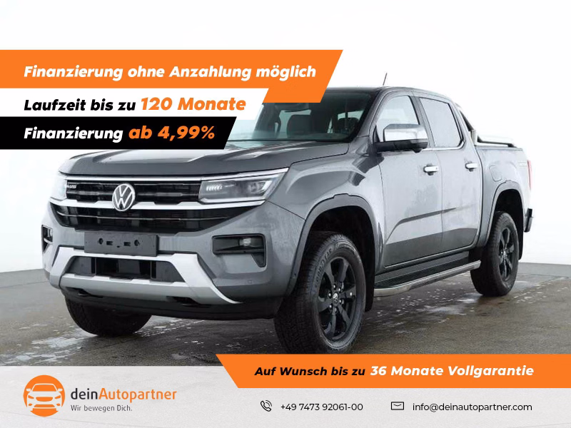 Volkswagen Amarok 3.0TDI Style DoKa 4Motion LED/LEDER/AHK/STHZ/ACC/SIDE/LANE