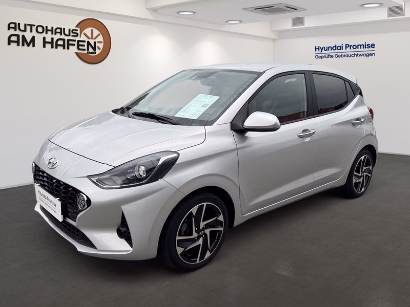 Hyundai i10 Prime Keyless-Paket, 16" Zoll Alu mit Allwetter, 1. Hand, Checkheft