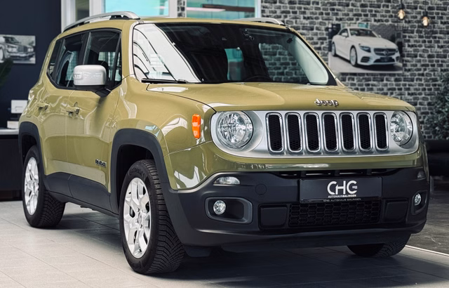 Jeep Renegade Limited FWD |NAVI|LKRHZ|SHZ| Gebrauchtwagen Kaufen | EZ 09/2015 | Preis 11.990 €