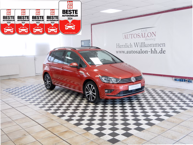 Volkswagen Golf Sportsvan Lounge BMT*1Vorb*VW Servicege.*Bixeno*Navi*Pano*PDC