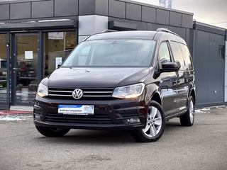Volkswagen Caddy PKW Maxi Comfortl Camper ACC DSG AHK Used vehicle for sale | First registration 09/2015 | Price 18.990 €