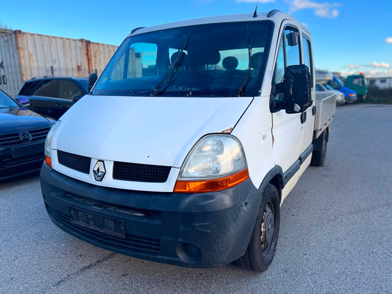 Renault Master II Phase 2 DoKa Pritsche TÜV 10/23 AHK Multi Motorschaden