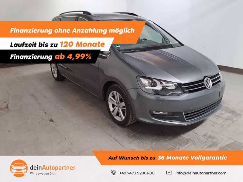 Volkswagen Sharan Comf. 1.4 TSI 7Si Navi AHK STH Xenon ACC RFK