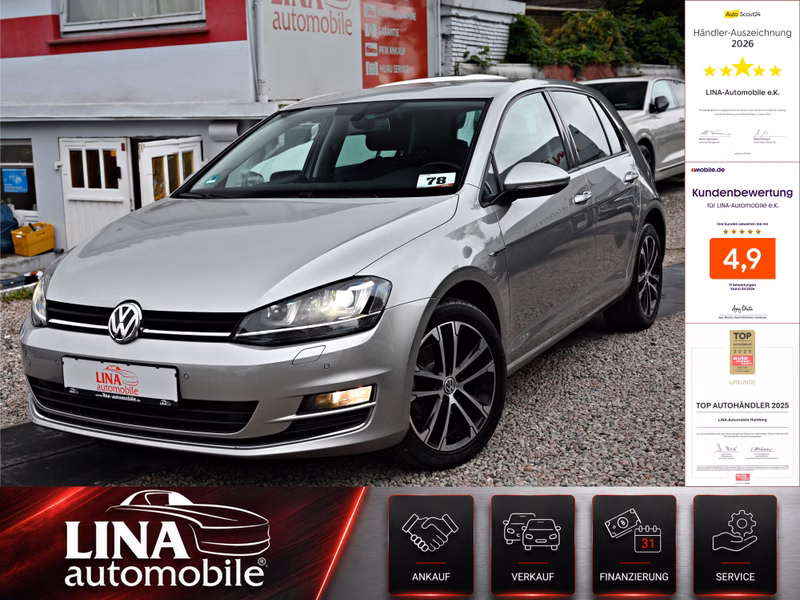 Volkswagen Golf 1.4 TSI Lounge 1.Hd NaviTouch BiXeno 2xSHZ