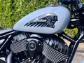 Daumennagel 7 - Indian Chief Bobber Dark Horse Storm Gray 4-Zoll-Touchscreen
