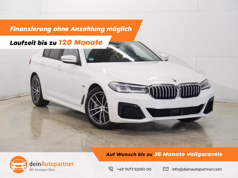 BMW 530 e M Sport HUD LASER NAVI ACC LEDER