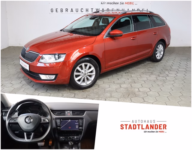 Skoda Octavia Combi Style 1.4 TSI Xen. / CarPlay / DAB Gebrauchtwagen Kaufen | EZ 09/2015 | Preis 17.390 €