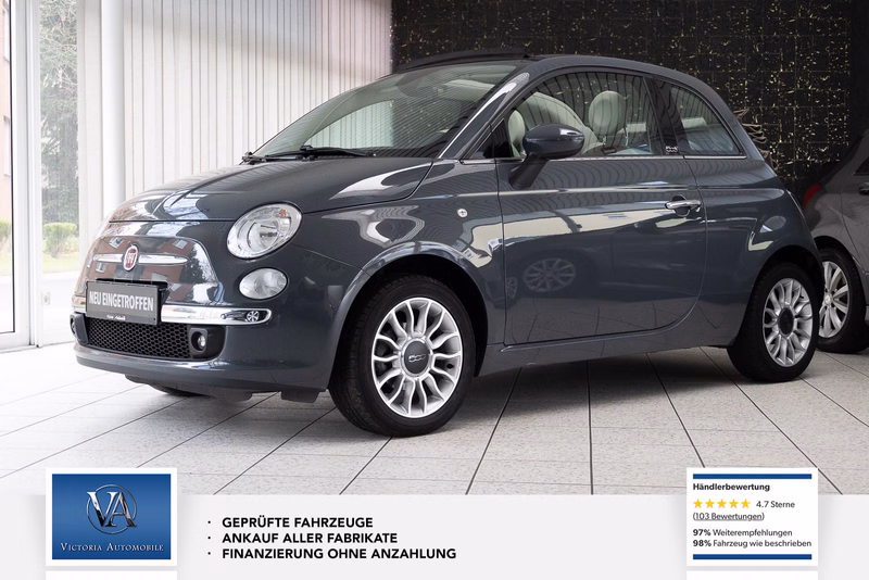 Fiat 500c Lounge Leder Klimaanlage Interscope Scheckheft