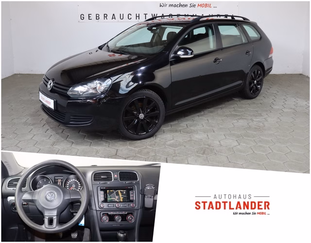 Volkswagen Golf Variant Golf VI Variant Trendline / Klima / Navi / Sitzheizung / AHK Used vehicle for sale | First registration 06/2012 | Price 5.990 €