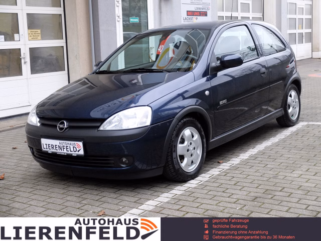 Opel Corsa C Elegance Automatik Klima Alu TÜV neu - фото 1