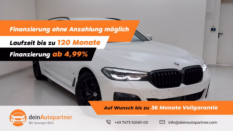 BMW 520 d M Sport Touring LED/LEDER/HUD/RFK/ACC/Virtual Cockpit