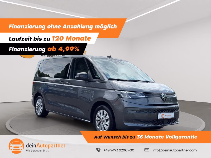 Volkswagen T7 Multivan Life NAVI/LED/LEDER/AHK/RFK/LANE