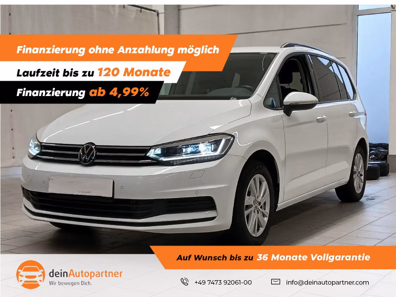 Volkswagen Touran 1.5 TSI Comfortline 7 Sitzer/LED/Navi RFK/Virtual/ACC