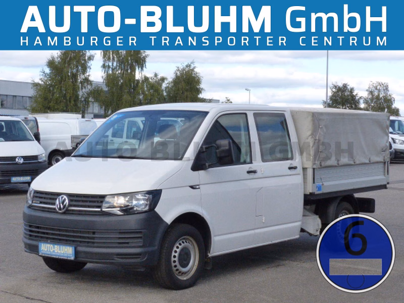Volkswagen T6 2.0 TDI Doka Plane 4x4 Klima 6-Sitze Standhzg
