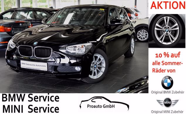 BMW 116i Aut. NAVI/SITZHEIZUNG/PDC/BLUETOOTH