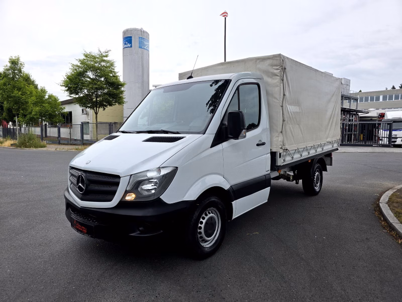 Mercedes-Benz Sprinter II 213 CDI, PRITSCHE + PLANE, KLIMA,