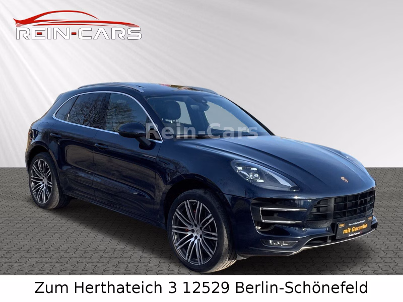 Porsche Macan Turbo PANO PDLS AHK MEMORY KAM BOSE CARPLA