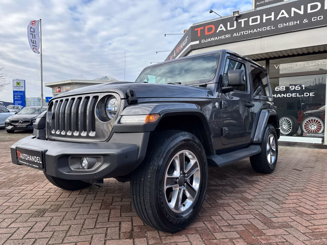 Jeep Wrangler Unlimited 2,2 CRDi Sahara Leder Navi LED Gebrauchtwagen Kaufen | EZ 12/2018 | Preis 39.900 €
