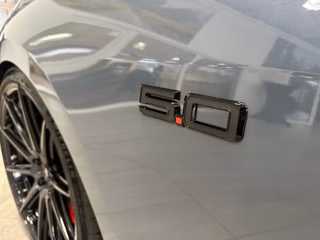 NPM2450S 5.0l Emblem Schwarz (2 Stück) 