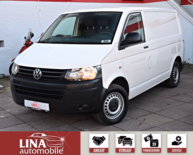 Volkswagen T5 2.0 TDI Transporter 2.Hd Tüv11.27 3Sitze AHK