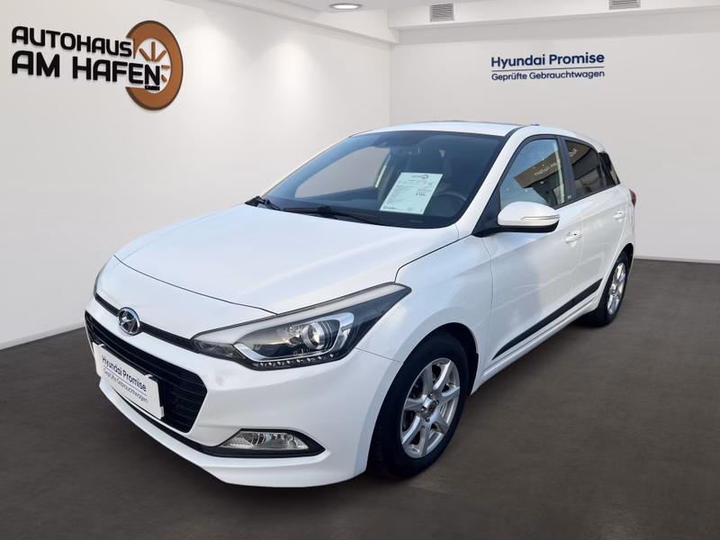 Hyundai i20 blue Passion
