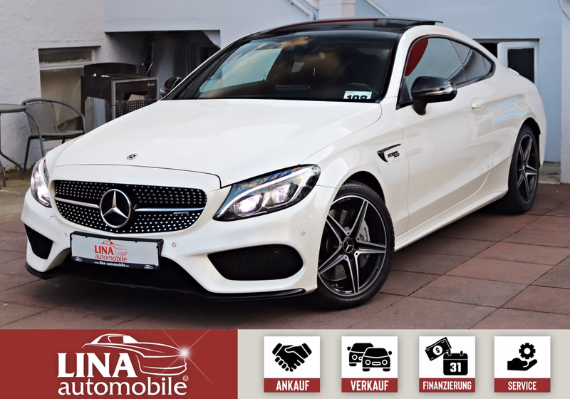 Mercedes-Benz C 43 AMG Coupe 4M PANO P-ABGAS Kamera Multibeam