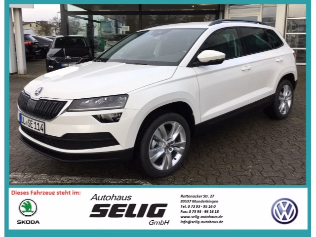 Skoda Karoq 1.6 TDI DSG Style, LED, NAVI, PDC, Kamera