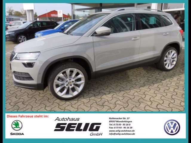 Skoda Karoq 1,5 TSI 7-Gang DSG Style 110 KW ,Panoramadach, Amundsen,SH, PDC