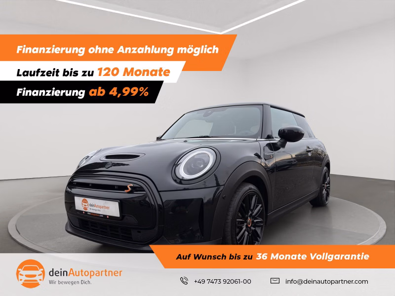 MINI Cooper SE/BLACK EDITION/HUD/PANO/DCC/LEDER/H&K