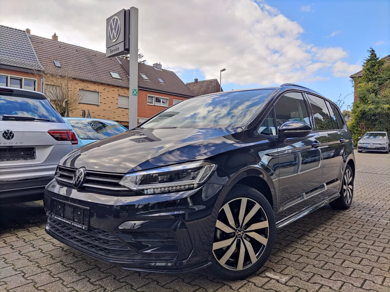 Volkswagen Touran Highline PANO,Kessy,R-Line,Black,7-Sitze