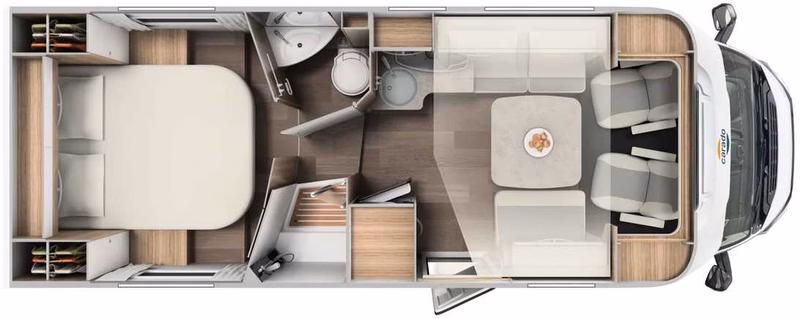 Carado Clever T 459  Edition / TOP-Ausstattung