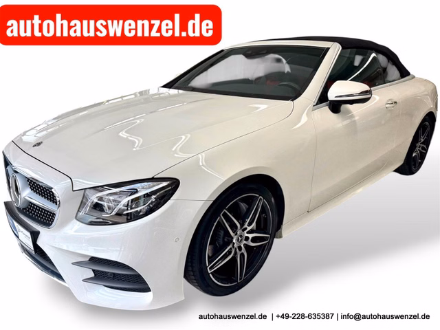 Mercedes-Benz E 200 Cabrio AMG - nur 48 tkm - LEDER 360° MEMO Used vehicle for sale | First registration 05/2019 | Price 39.900 €