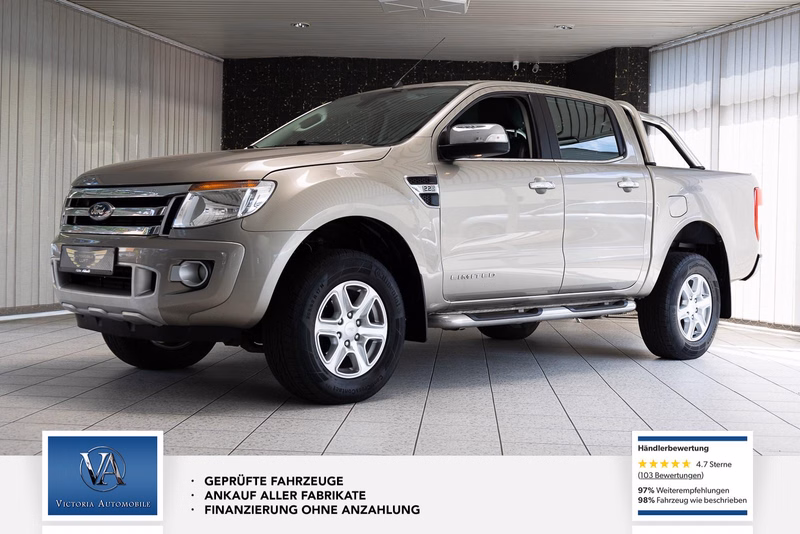 Ford Ranger 2.2 Doppelkabine 4x4 Limited AHK Kamera