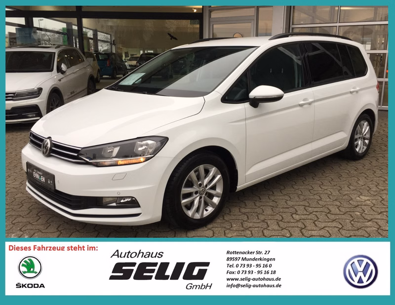 Volkswagen Touran Comfortline EU6 1.6 TDI BMT 110 PS SCR Navi, SH, AHK, E-Klappe