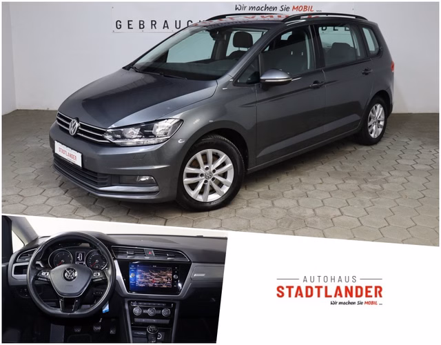 Volkswagen Touran Comfortline 1.6 TDI NAVI ERGO Used vehicle for sale | First registration 02/2019 | Price 12.290 €