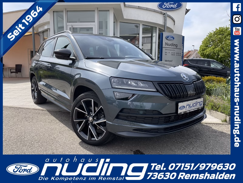 Skoda Karoq 2.0 TSI 4x4 DSG Sportline 19"/AHK/ACC/LED