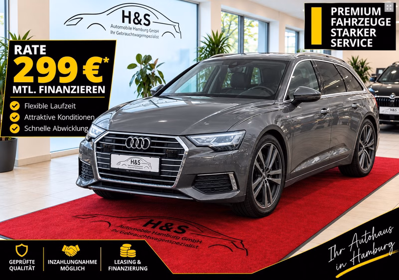 Audi A6 Avant 50 TDI quattro design B&O/PANO/AHK