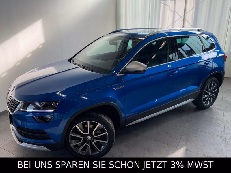 Skoda Karoq 2.0 TDI DSG 4x4 SCOUT AHK NAVI 5J GARANTIE