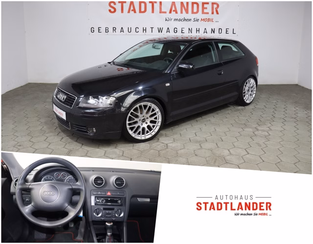 Audi A3 1.6 Attraction 18 Zoll & Vogtland Fahrwerk Gebrauchtwagen Kaufen | EZ 01/2004 | Preis 4.690 €