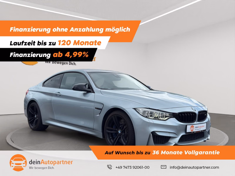 BMW M4 Coupe Navi Leder HuD Hifi Memory Keyless