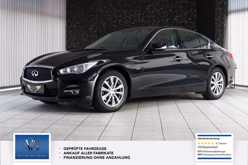 Infiniti Q50 2.2d Navi PDC Kamera T-Leder