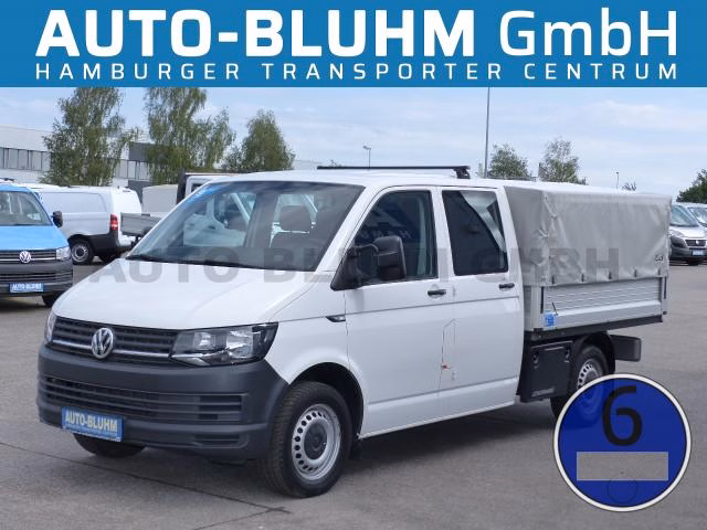 Volkswagen T6 2.0 TDI EU6 Doka LR + Klima + Standhzg. + Plane