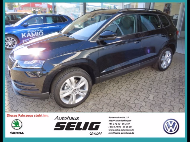 Skoda Karoq 1,5 TSI 7-Gang DSG Style 110 KW AHK ,Busin. Amundsen,Canton,LED Sch.