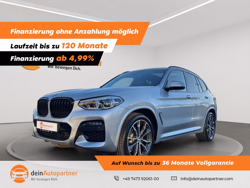 BMW X3 xDrive 20 d M Sport LED/LEDER/HUD/AHK/PANO/RFK/VIRTUAL COCKPIT