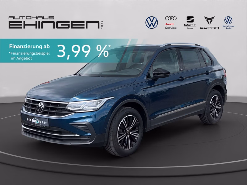 Volkswagen Tiguan Active Life 1.4 Hybrid Panorama Matrix AHK Sthz ACC Navi 5J Garantie